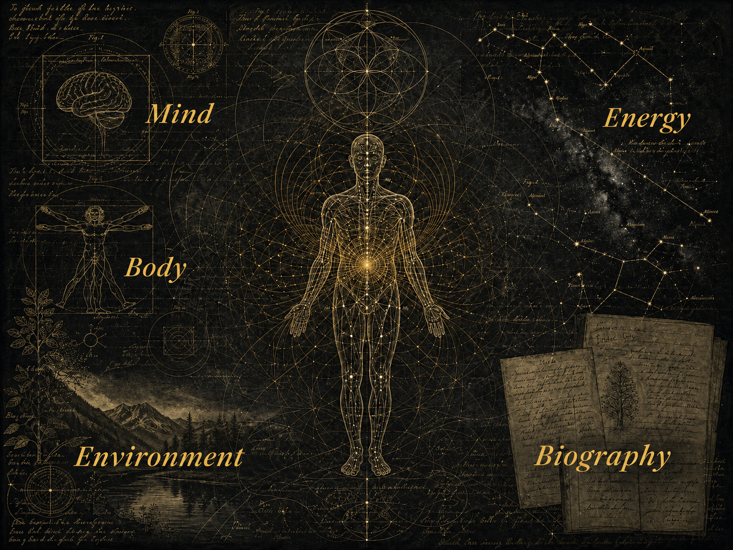 The five layers of self revealed: mind, body, energy, environment and biography